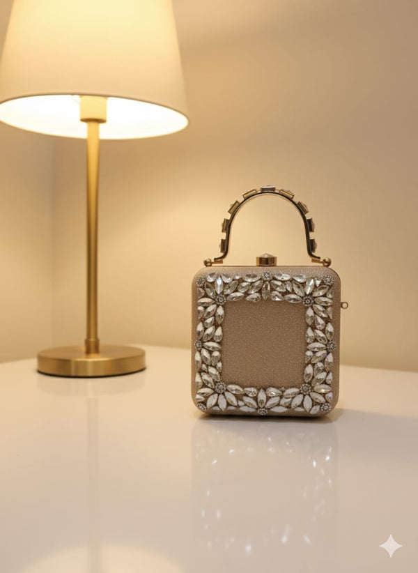 Diamond Handle Clutch