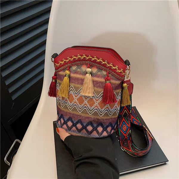 Embroidery Ethenic Crossbody