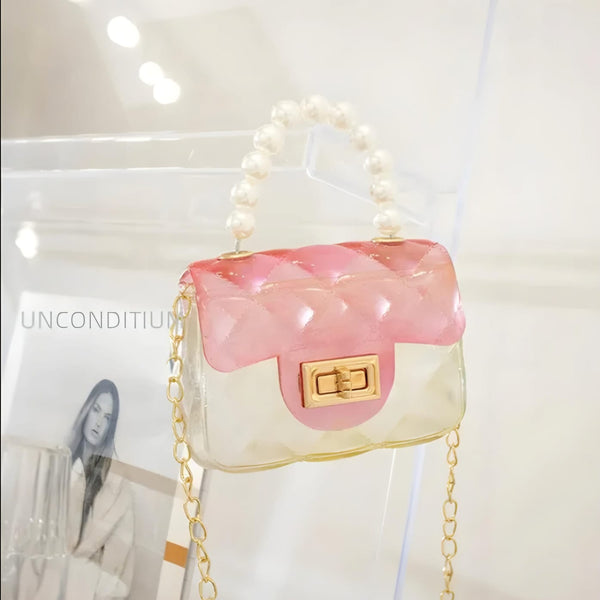 Crystal Acrylic Mini Size Sling Bag