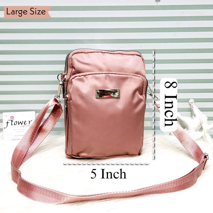 Parachute 3 Zipper Large Cellphone Bag - Shopcraving